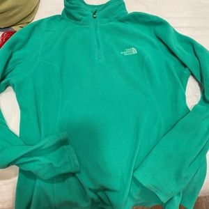 North face quarter zip fleece